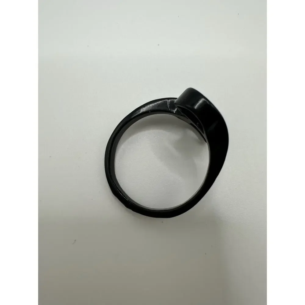 Black Metal Wrench Tool Ring Size 12